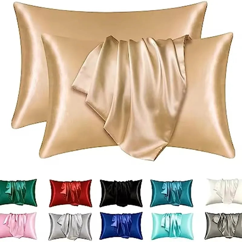 LuxeSilks™ Silky Pillowcases